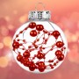 Personalisiertes Weihnachtsornament und Rosenornament