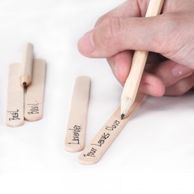 Personalisiertes Pflanzset und Pflanzset für den Kräutergarten