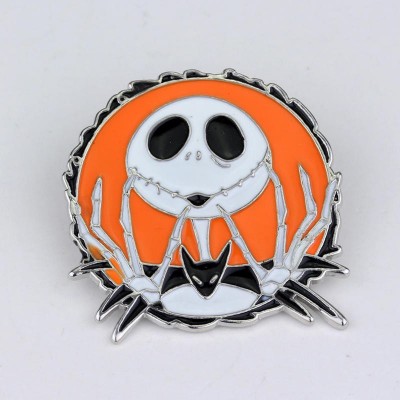 Totenkopf-Jack-Brosche und Cartoon Tropf Abzeichen Pin