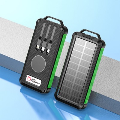 Tragbare Solar Powerbank und Outdoor Smartphone Ladegerät