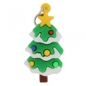Weihnachtsbaum Schlüsselanhänger aus weichem PVC, Weihnachtsgeschenkideen für Sie