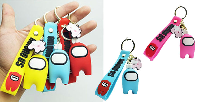 Custom Soft Rubber Key Chain Fashion Gift