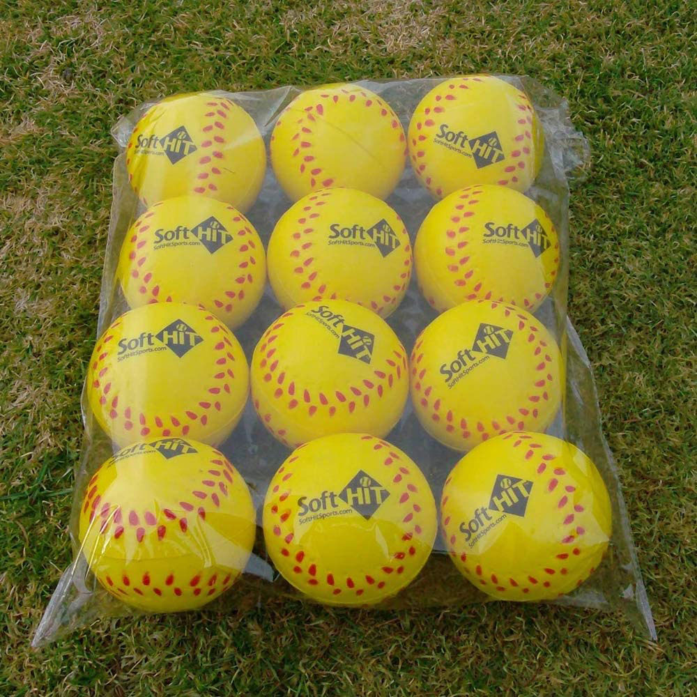 6 Baseball Set Geschenk personalisieren Sie Ihr Logo Softbaseball