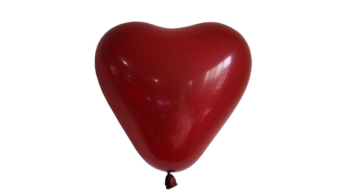 Werbegeschenke des niedrigen Preises silberner glücklicher Valentinsgrußballonlieferant