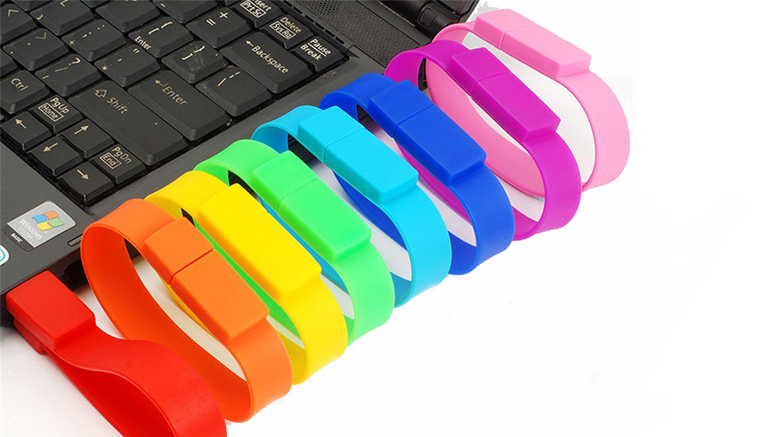 billige Marketingmaterialien Armband 64 GB Pendrive günstigster Preis China-Lieferant